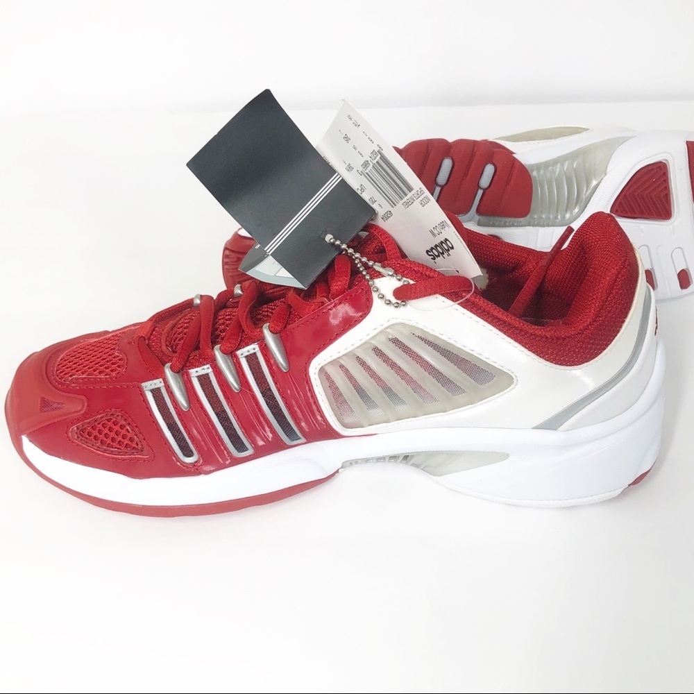 ADIDAS Vuelo CC women’s volleyball indoor athletic tennis shoes RED white SZ 7.5
